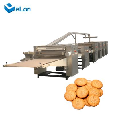 China Hot And Popular Commercial Production Biscuit Machine Small Biscuit Vegetable Processing Plant Line for sale