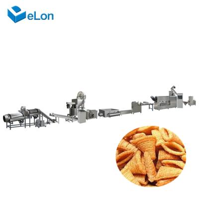 China Cheap popcorn puffed snack cheese ball bugles cereal snack production line for sale