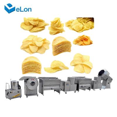 China Industrial Flour Mill Small Scale Potato Chips French Fries Production Line for sale