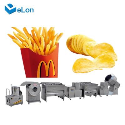 China Small scale French fries lineChinese fries lineChinese French fries production for sale