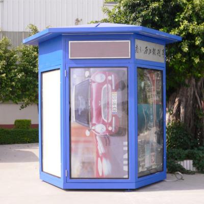 China Modern High Quality Modern Information Kiosk Booth For Outdoor Furniture for sale