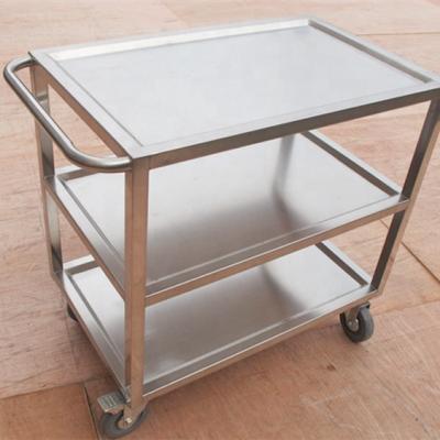 China PANEL stainless metal cart for display for sale