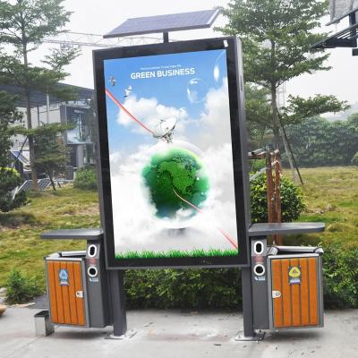 China Advertising High Quality Solar Powered Road Sign Light Box for sale