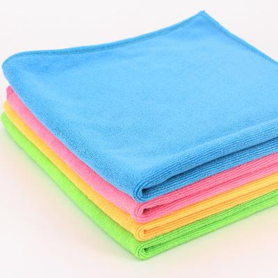 China Universal Knitting Towel Microfiber Fabric Sustainable Weft Cleaning for sale