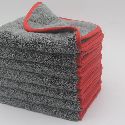 China High Quality Viable Micro Fiber Cleaning Cloth Car Detailing Microfiber Polishing Towel Washable Towel for sale