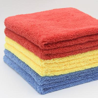 China Durable thick edgeless detailing car washsing cloth cleaning micro fiber for car cleaning cloth for sale