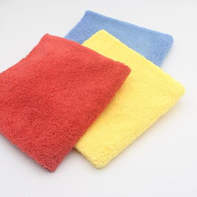 China Strong Absorption Microfiber Towels Durable Edgeless Car Care Detailing Ultra Plush Microfiber Towels for sale