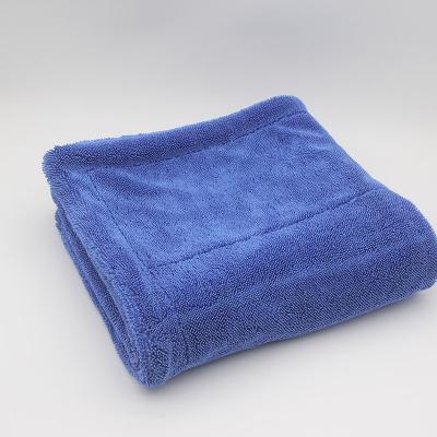 China Sustainable 1200gsm Auto Detailing Super Big Thick Plush Microfiber Towel for sale