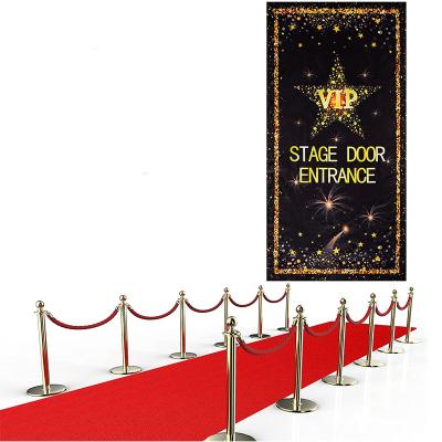 China Stain Resistant Needle Punch Event Stage Carpets Red Carpet Runner for sale