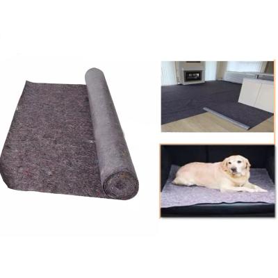 China Wholesale Waterproof Nonwoven Needle Punched Felt Flooring Protection Tile Decoration Flooring Mat for sale