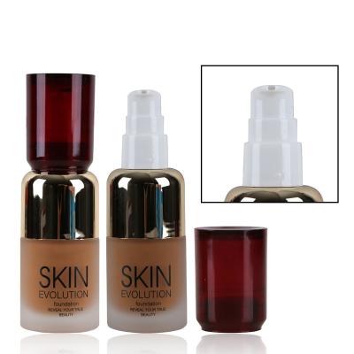 China Brighten Private Label Moisturizer Full Coverage Face Makeup Long Lasting Liquid Foundation for sale