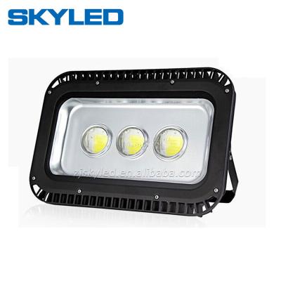 China Sports Stadiums 3pcs COB LED Flood Light, Waterproof IP65 150W 3000K Outdoor Warm White LED Flood Light with Adjustable Angle, Solar Flood Light for sale