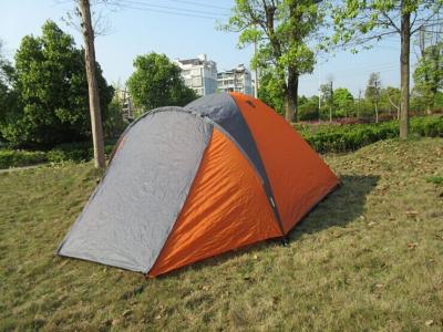 China monodome，double skin camping tent for 3-4 person for sale