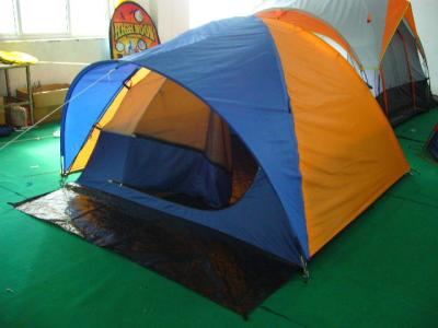 China double-layer waterproof camping tent for2-3 person dome tent igloo tent for sale