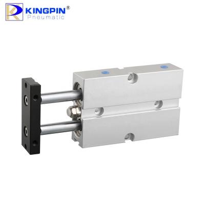 China Hotels Airtac Double Shaft Two Rod Guide Series TDA TN10X10-15/20/25/30/40/50-S Twin Pneumatic Air Cylinder With Magnet for sale