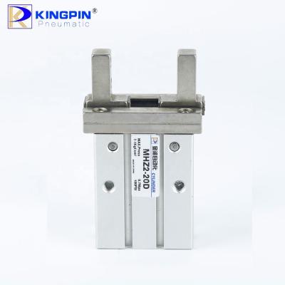 China MHZ2 Series Hotels MHZ2 Series Pneumatic Cylinder Gripper SMC Parallel Air Pneumatic Reliable Quality Standard Silver Finger Air Gripper for sale