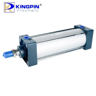 China Hotels Double PEG 125mm Bore Size 25mm High Quality Acting SC125X25 Stroke Air Cylinder Pneumatic Cylinder for sale