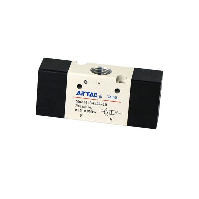 China Hotels original solenoid valve 3A110-06NC 3A210-08NO 3A310-10 08 airtac three-air pneumatic control valve for sale