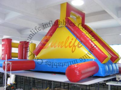 China Exciting Long Outdoor Inflatable Backyard Water Slide For Kids And Adults for sale