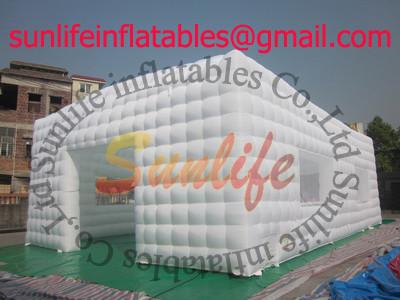 China hot sell inflatable air tight 0.6mm pvc tarpaulin wedding party outdoor outdoor tent for sale