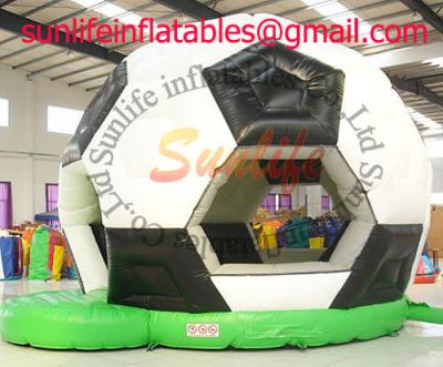 China Football Soccer Inflatable Bouncy Castle For Inflatable Sport Games for sale