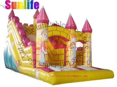 China inflatable castle clown fantasic slide for sale