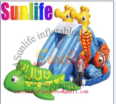 China EN14960 Commercial Outdoor Inflatable Water Slide For Playground for sale