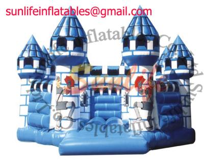 China inflatable 0.55mm pvc tarpaulin jumping castle BO073 for sale