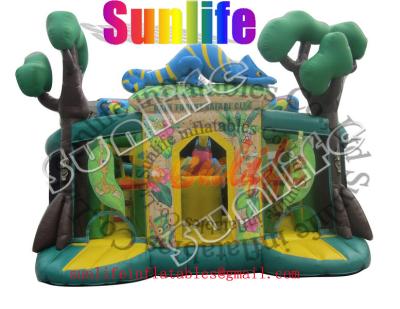 China hot sell inflatable jumper slide combo com074 for sale