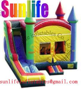 China hot sell inflatable 3 in 1 slide combo for sale