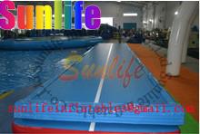 China inflatable gym air sealed quality air track for sale