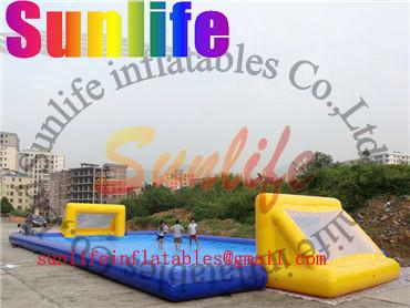 China inflatable high quality world cup football field, soccer field for sale