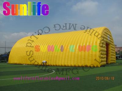 China hot sell inflatable air tight 0.6mm pvc tarpaulin wedding party outdoor tent for sale