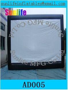 China inflatable air constant movie projector screen AD005 for sale