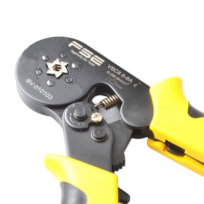 China VSC8 6-6A Crimping Pliers Crimp Terminals Crimp Pliers 0.08-6mm2 Self-adjusting Mini Type 26-10AWG TE Terminal Tool for sale