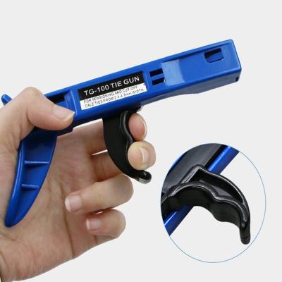 China TG-100 tie and special cable tie gun cutting tool for TG-100 nylon cable tie for sale