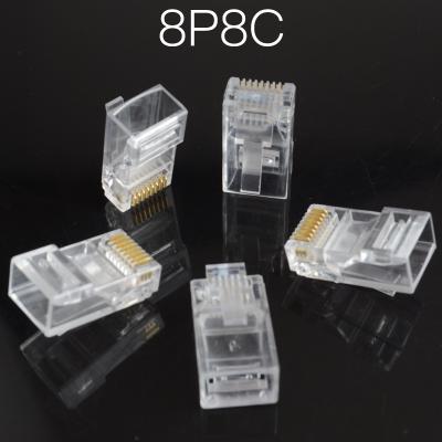 China Plug Network Connector Adapter Cable 8P8C Modular Connector 8P8C for sale