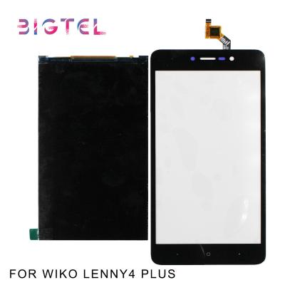 China For Wiko Lenny Digitizer Front Glass For Wiko Lenny 4 plus 4 plus Touch Screen Replacement Display Touch Screen for sale