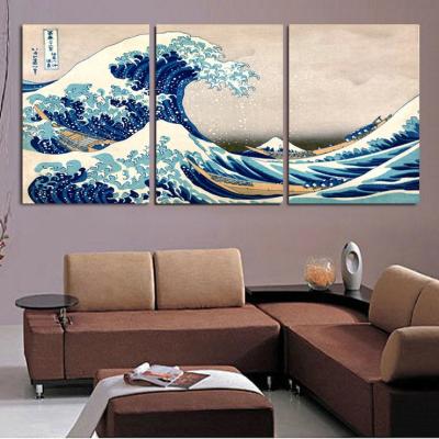 China Myriart Modern Wall Art Canvas Painting Stretched Art Print Posters Decor Picture Frames Home Decor Art Frames Ready To Hang for sale