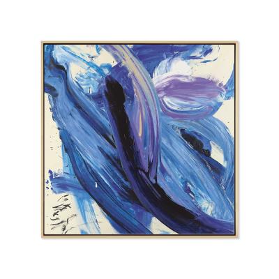 China Abstract Myriart Abstract Art Poster Decor Canvas Prints Giant Posters Framed Minimalist Purple Blue Abstract Canvas Paintings Hope for sale