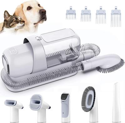 China Sustainable Pet Grooming Kit Vacuum Cleaner Dog Cat Mascotas Pet Hair Remover Brush for sale