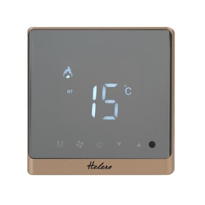 China HELERO Modern HT 300-0004 Thermostat Control Electric Heating Modern Digital Heating Thermostat for sale