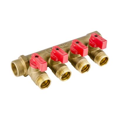 China HELERO HT 100-8035 Modern Splitter Valve 4ways 3/4