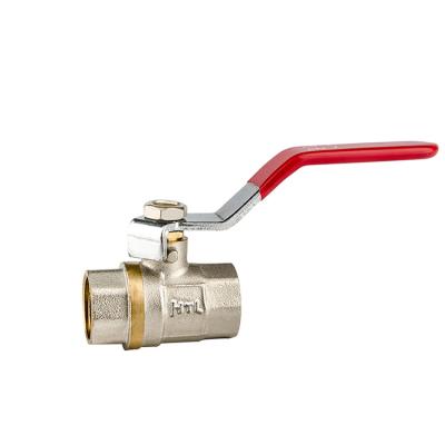 China 3/4 brass water or natural gas system HT 100-0103 household ball valve / HELERO household brass cw617n for sale