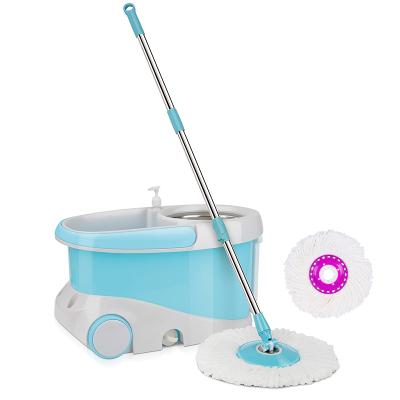 China Best Selling Sustainable 360 ​​Rotation Magic Mop Bathroom Set Mop Set Mop And Bucket Set for sale