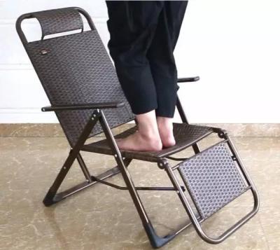 China China Outdoor Steel Made Garden Chair With Wicker Cover Chairse Chair for sale