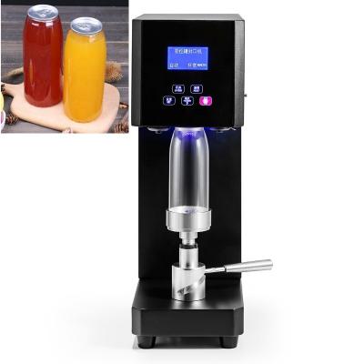 China Food Cans Machine Beverage Bottle Sealer Beverage Seal Sealer Machine For Milk Tea Coffee Can Sealer for sale