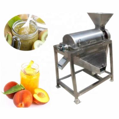 China High Efficiency Passion Fruit Pulper Mango Apple Pulping Jam Making Machine Tomato Sauce Processing Machine for sale