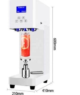 China Mini Smart Automatic Plastic Food Bottle Soda Can Sealer Sealing Machine for sale