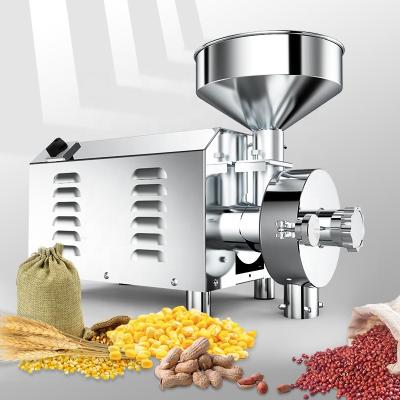 China Factory Flour Mill Rice Grinder Nut Grain Grinding Machine Grain Wet Dry Soybean Powder Rice Mill Grain Wet Dry Grinding Machines Small for sale